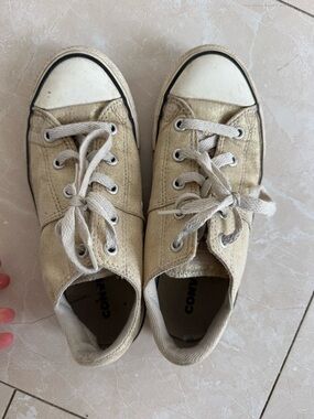 Guc Gold Converse sneakers